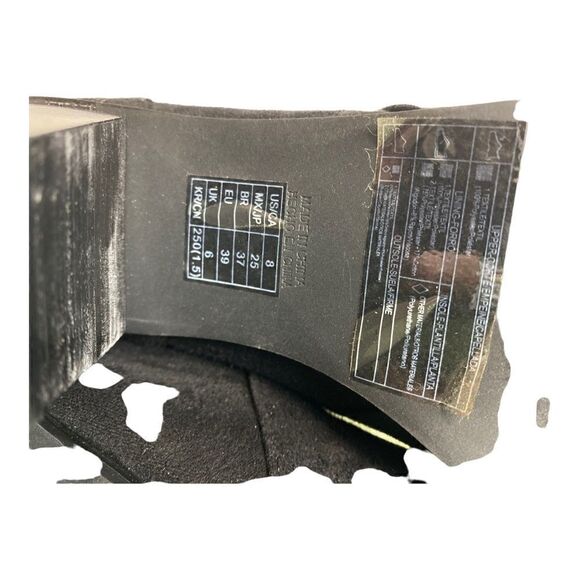 #117 FOREVER 21 Ankle Sock Boots in Black - Picture 5 of 6